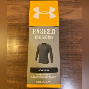 Under Armour Base 2.0 Crew Baselayer in Gray